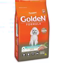 Fórmula Cães Adultos Frango Mini Bits Golden 10,1Kg