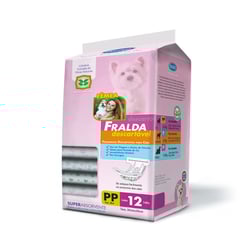 Fralda Descartável Chalesco Para Cães Fêmeas - 1 Unidade - Tamanho PP