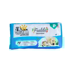 Fralda Higiênica Savana Premium Para Cães Fêmeas - 12 Unidades - Tamanho P