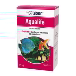 Fungicida E Condicionador Labcon Aqualife Para Aquários - 15Ml