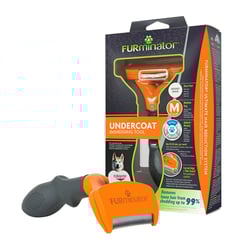 Furminator Escova Para Cães Médios De Pelo Curto - 1 Unidade