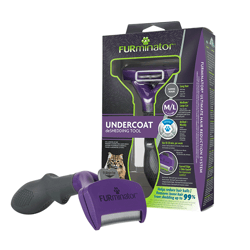 Furminator Para Gatos De Pelo Longo M-G - 1 Unidade