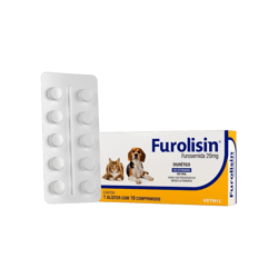 Furolisin 20Mg - 10 Comprimidos - 20 Miligramas