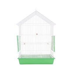 Gaiola Castelo Para Calopsitas Mônaco Verde - 1 Unidade