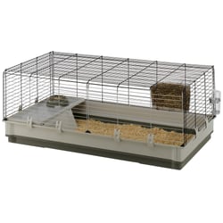 Gaiola Ferplast Krolik Cinza Para Coelhos