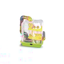 Gaiola Hamster American Pets Labirinto Safari Rosa - 1 Unidade