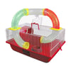 Gaiola Hamster Bragança Com Tubos Divertidos Vermelho Único - 1 Unidade