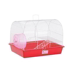 Gaiola Monaco Arqueada Branca Para Hamsters