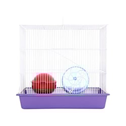 Gaiola Monaco Com Escada Lilás Para Hamsters