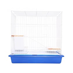 Gaiola Monaco Dupla Azul Para Chinchila - Tamanho 1
