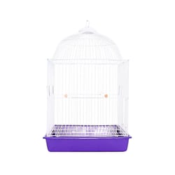Gaiola Para Calopsita Capitólio Com Porta Pequena Lilás Monaco - 1 Unidade