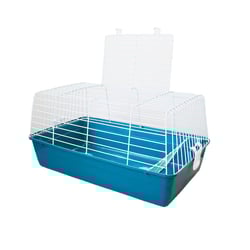 Gaiola Para Coelho American Pets Azul - 1 Unidade