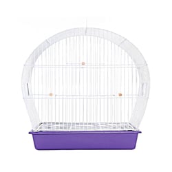 Gaiola Para Pássaros Arco Top Master Lilás Monaco - 1 Unidade