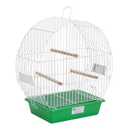 Gaiola Para Pássaros Arco Top Verde Mônaco - 1 Unidade