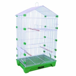Gaiola Para Periquito Quatiguá Verde G - 1 Unidade