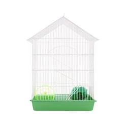 Gaiola Verde Monaco Castelo Para Hamsters