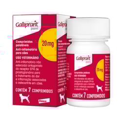 Galliprant Anti-Inflamatório Para Cães 20Mg - 7 Comprimidos