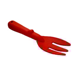 Garfo Para Jardinagem Desli Vermelho - 1 Unidade