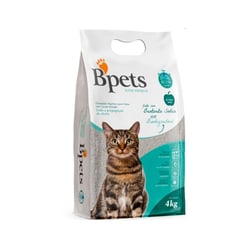 Granulado Higiênico Bpets Maçã Verde 4Kg Para Gatos
