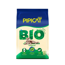 Granulado Sanitário Pipicat Bio Vegetal Para Gatos - 1,8Kg