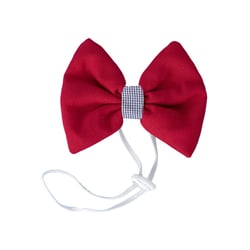 Gravata Borboleta Modernpet Vermelha Para Cães - Estampas Sortidas - 1 Unidade