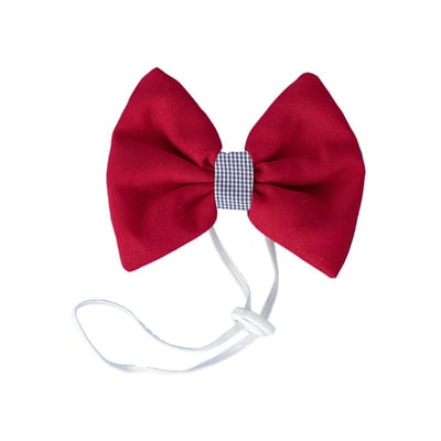 Gravata Borboleta Modernpet Vermelha Para Cães - Estampas Sortidas - 1 Unidade