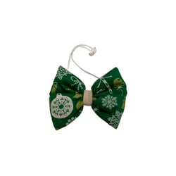 Gravata Borboleta Natal Verde Modernpet Para Cachorros