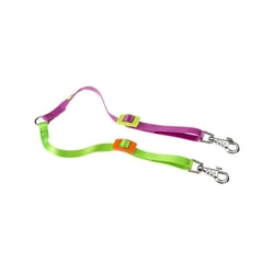 Guia Ferplast Dupla Twin Colours Para Cães - 1 Unidade - Cores Sortidas - Tamanho 2