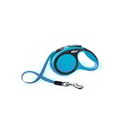 Guia Fita New Comfort Flexi Azul Para Cães - 1 Unidade - Tamanho PP