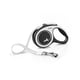 Guia Fita New Comfort Flexi Para Cães Preta E Branco - 1 Unidade - Tamanho PP - Tamanho PP