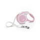 Guia Flexi Bogdahn New Comfort Rose E Branco Para Cachorros - Tamanho P - Tamanho P