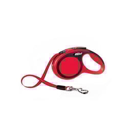 Guia Flexi New Comfort Vermelha Para Cães - Tamanho PP