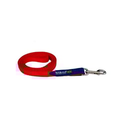 Guia K9 Spirit Plst/Lx Vermelha Para Cães - 1 Unidade