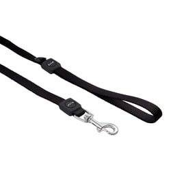 Guia Nylon Doco Preta Para Cães - 1,5 X 120 Cm - 1 Unidade