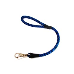 Guia Para Cães Santa Fé Pet 60Cm - Azul Rajada - 1 Unidade