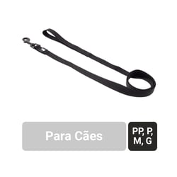 Guia Petz Preta Tamanho Pp Para Cachorros