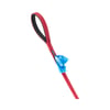 Guia Refletiva Daytona Deluxe Vermelho 120Cm - 1 Unidade Para Cães