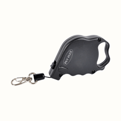 Guia Retrátil Classic Pet Flex Preta Para Pets Até 5Kg - 1 Unidade