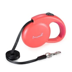 Guia Retrátil Mimo Runner Emborrachada Para Cães Até 8Kg - 1 Unidade