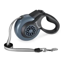 Guia Retrátil Mimo Smart Walk Até 12Kg Preto - 1 Unidade