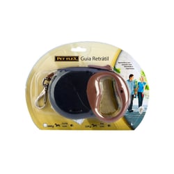 Guia Retrátil Pet Flex Soft Para Cães Até 32Kg - 1 Unidade