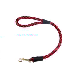 Guia Roliça Rajada Santa Fé Pet Vermelha 60Cm - 1 Unidade