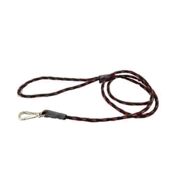 Guia Santa Fé Pet Para Cães - Preta 130 Cm - 1 Unidade