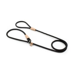Guia Toh Corda Unificada Preta Para Cães - 1 Unidade
