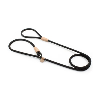 Guia Toh Corda Unificada Preta Para Cães - 1 Unidade