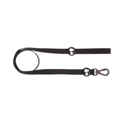 Guia Zooz Pets Snoopy Neoprene Black Para Cachorros - Tamanho G