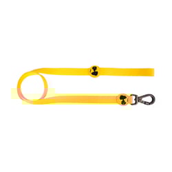 Guia Zooz Pets Snoopy Neoprene Yellow Para Cães - Tamanho PP