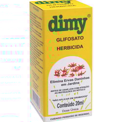 Herbicida Glifosato Dimy 20Ml - 1 Unidade