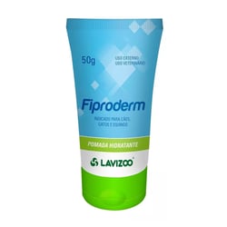 Hidratante Fiproderm Lavizoo Para Cães E Gatos - 50G
