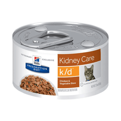 Hills Kidney Care K/D Para Gatos Adultos - 1 Unidade